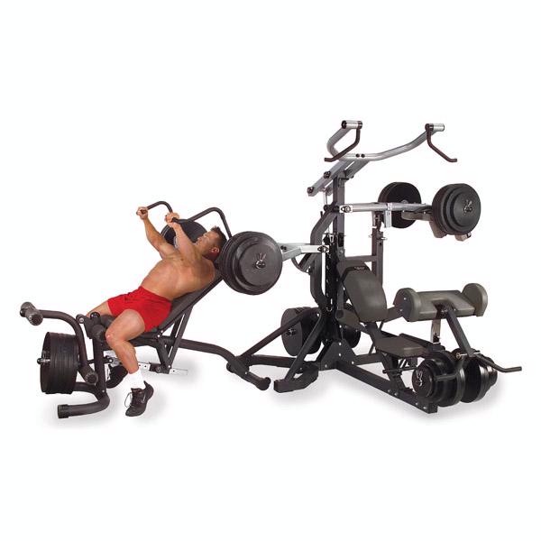 Body-Solid PowerLIFT Freeweight Leverage Gym Package